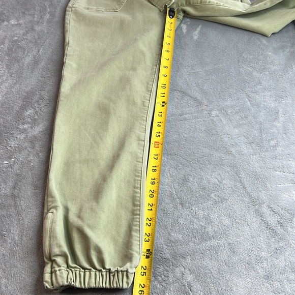 🎯NWOT Paige Mayslie Self Tie Jogger Green Size 27 - Picture 16 of 16